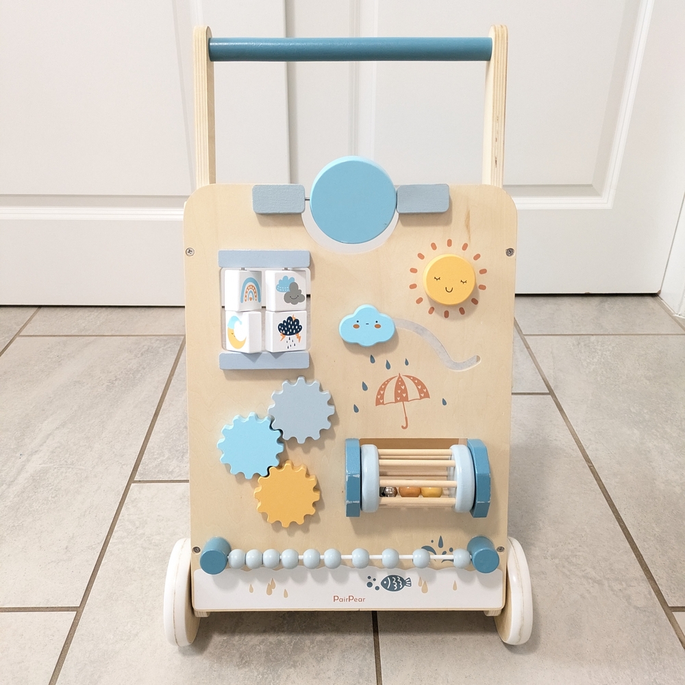 Blue and Yellow Activity Walker for Kids
